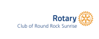 Logo of Rotary Club of Round Rock Sunrise